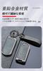[ontto] Mazda Key Case, Key Cover, PU Leather, Alloy, Key Chain, Compatible with Mazda