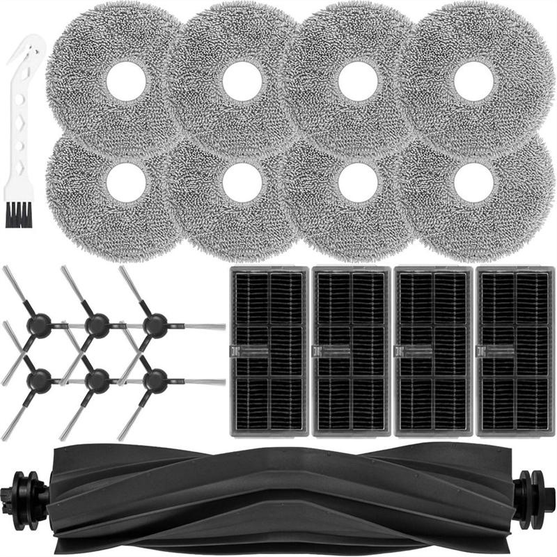 A78E-For Dreame L10s Pro Ultra Heat, L10s Ultra Gen 2,Mova E30 Ultra Accessories Replacement Parts Main Brush,Filters