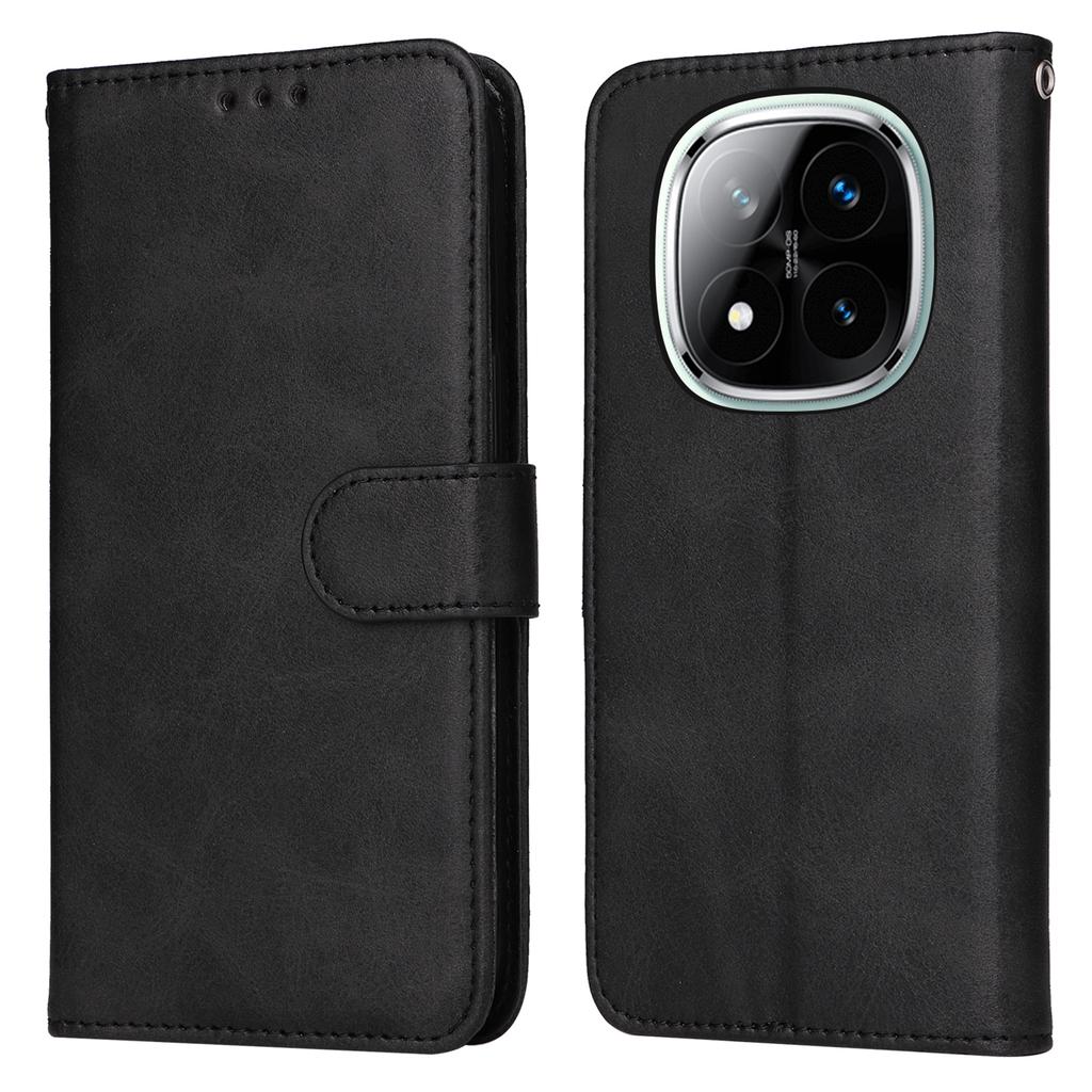 For Xiaomi Redmi Note 14 Pro+ 5G/Note 14 Pro 5G/Poco X7 5G Case Wallet PU Leather Folio Flip Phone Cover