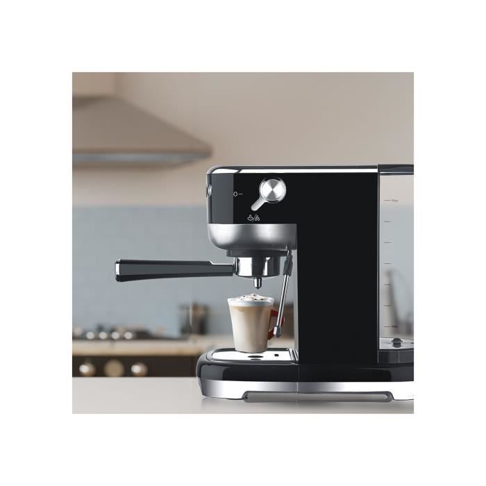 Machine à Expresso - Edm - 20 Barres - Réservoir 1,3L - Vaporisateur - Protection Surchauffe