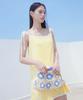 SWEET BITTER Ribbon Terry Dress_Yellow