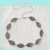 Metal Classic Woman Waist Chain With Embossed Pattern Casual Fashion Accessory