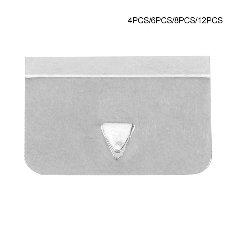 Rain Deflector Clips Wind Deflector Clips  Car Wind Rain Deflector Channel Stainless Steel Fixing Retaining Clips Set