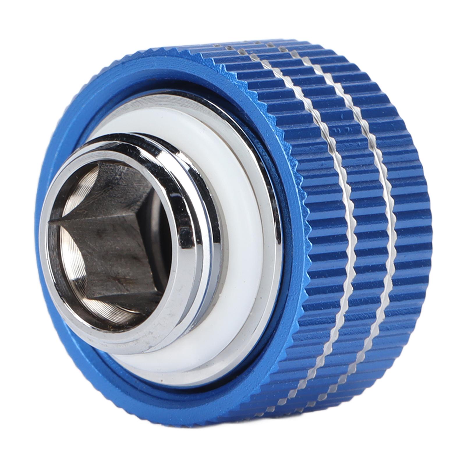 

Фитинги для жестких трубок 14 мм резьба G14 дюйма компрессионные фитинги с внутренним шестигранником с уплотнительными кольцами для синий