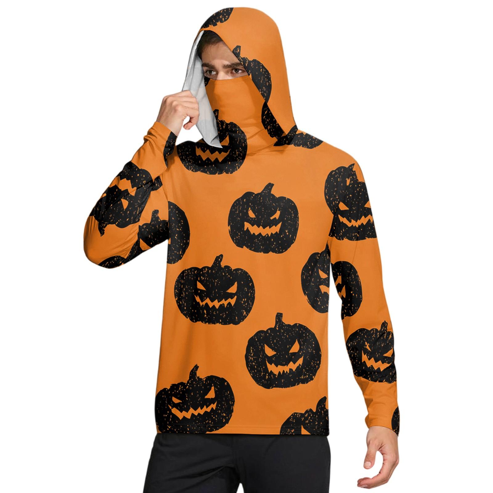 

Men s UPF50+ Sun-protective Shirt, Quick-drying Long-sleeved Shirt, Running Exercise Fishing Shirt M