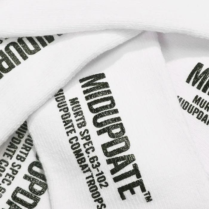Double Stripe Crew Socks_3color