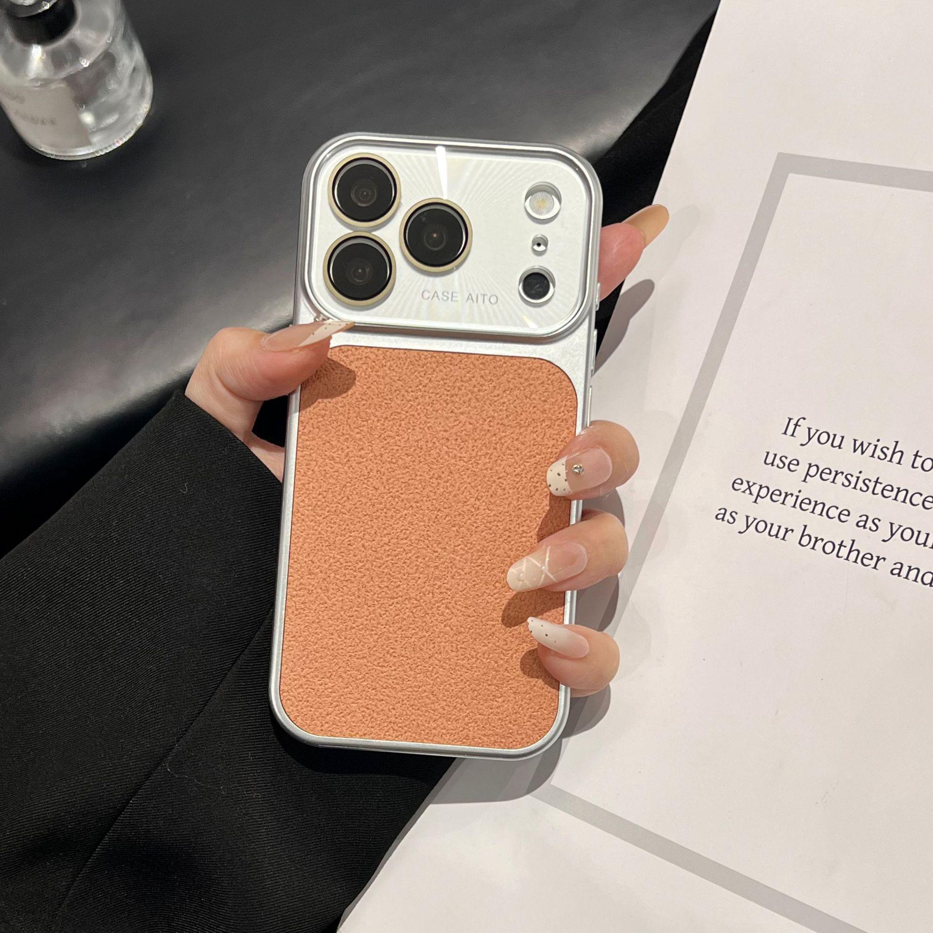 

iPhone 17 Pro Max Case: Aurora Laser Lens with Moon Crater Texture, Compatible with iPhone 16/15 iPhone 15 Pro
