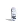 Adidas Originals Cf C Breathable Low-Top Skate Shoes Kids Sneakers White Blue FX7169
