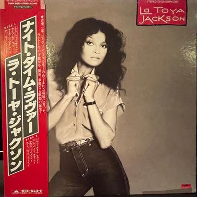 LP Record LA TOYA JACKSON  La Toya Jackson 28MM0003 POLYDOR 1980 Japan Obi SoulFunk Used