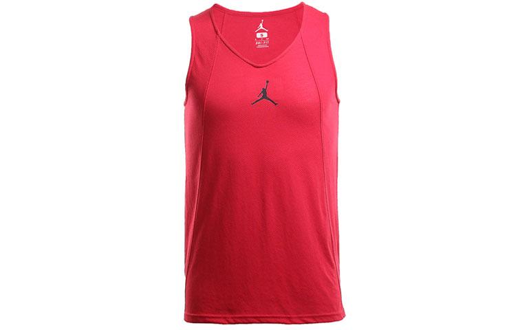 Баскетбольная майка Jordan мужская красная 789481-687 L