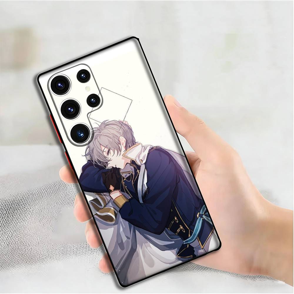 Anime S-Sena I-Izumi Phone Silicone Case for Samsung S24,22,20,23,21,20 Ultra Plus Lite 5G Print Cover