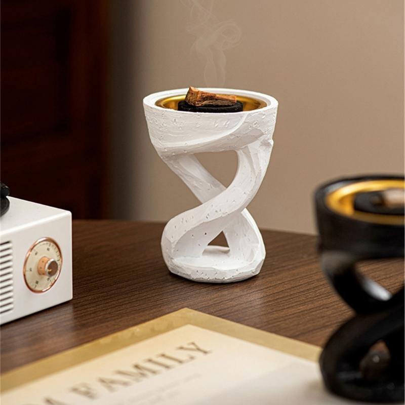 Arab Resins Twist Incenses Burners for Enhancing Home or Office Aesthetic