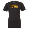 Iowa Hawkeyes Basic Block Triblend T-Shirt