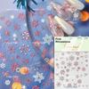 Silver White Snowflake Rhinestone Star Love Lace Winter Chic Snow Shiny Chic Delicate 5D Nail Art Stickers Manicure Decals