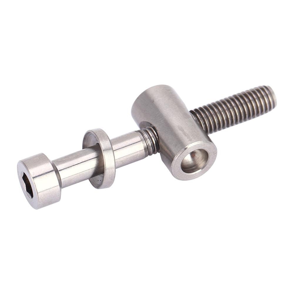 M5x303540mm Lega di Titanio Bullone di Fissaggio Reggisella Bicicletta Vite a Testa Tonda (Titanio M5x40)