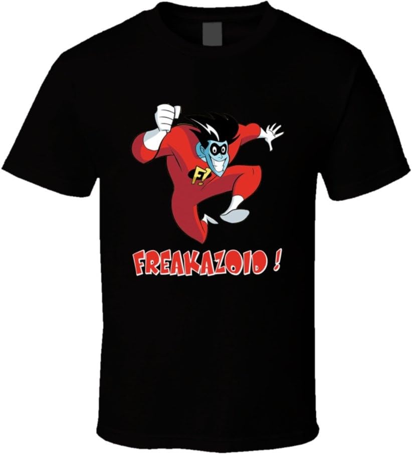 Freakazoid Cartoon Hero Graphic T-shirt