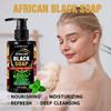 African Black Soap Body Wash 200ml -Deep Moisturizing & Nourishing Body Skin, Even Skin Tone – Lightweight Formula Suitable for All Skin Types