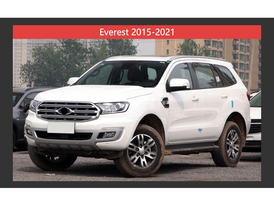 Ford RANGER T7 T8 Everest Headlight Assembly: Mustang Style LED DRL Turn Signal Xenon Light.