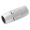 Stainless Steel Magnetic Clasp 6mm 8mm Hole Secure Closure Magnet Buckle for Leather Cord DIY Bracelet Necklace Crafting