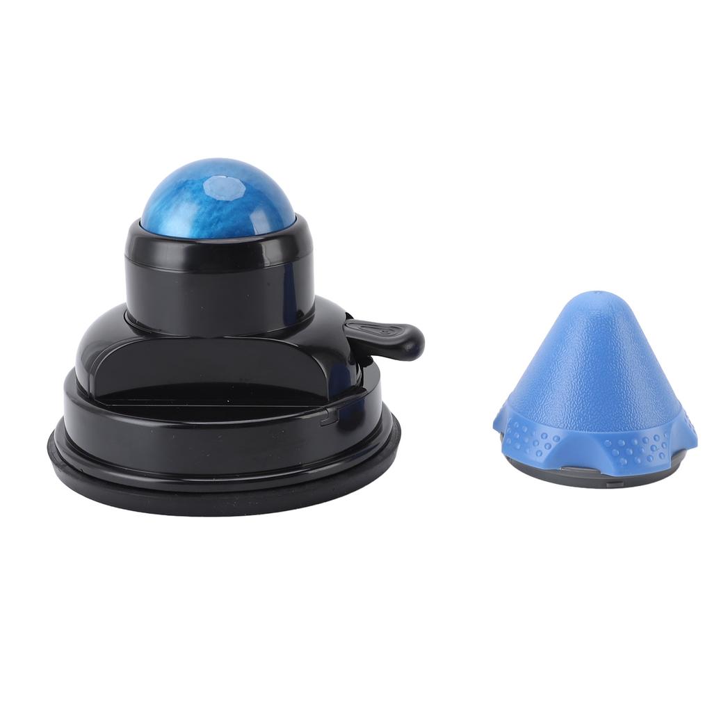 2-in-1 Wandmontierte Massage-Rollerkugel Entspannung Linderung Muskelknoten Tiefengewebe Myofasziale Freisetzung Saugfuß