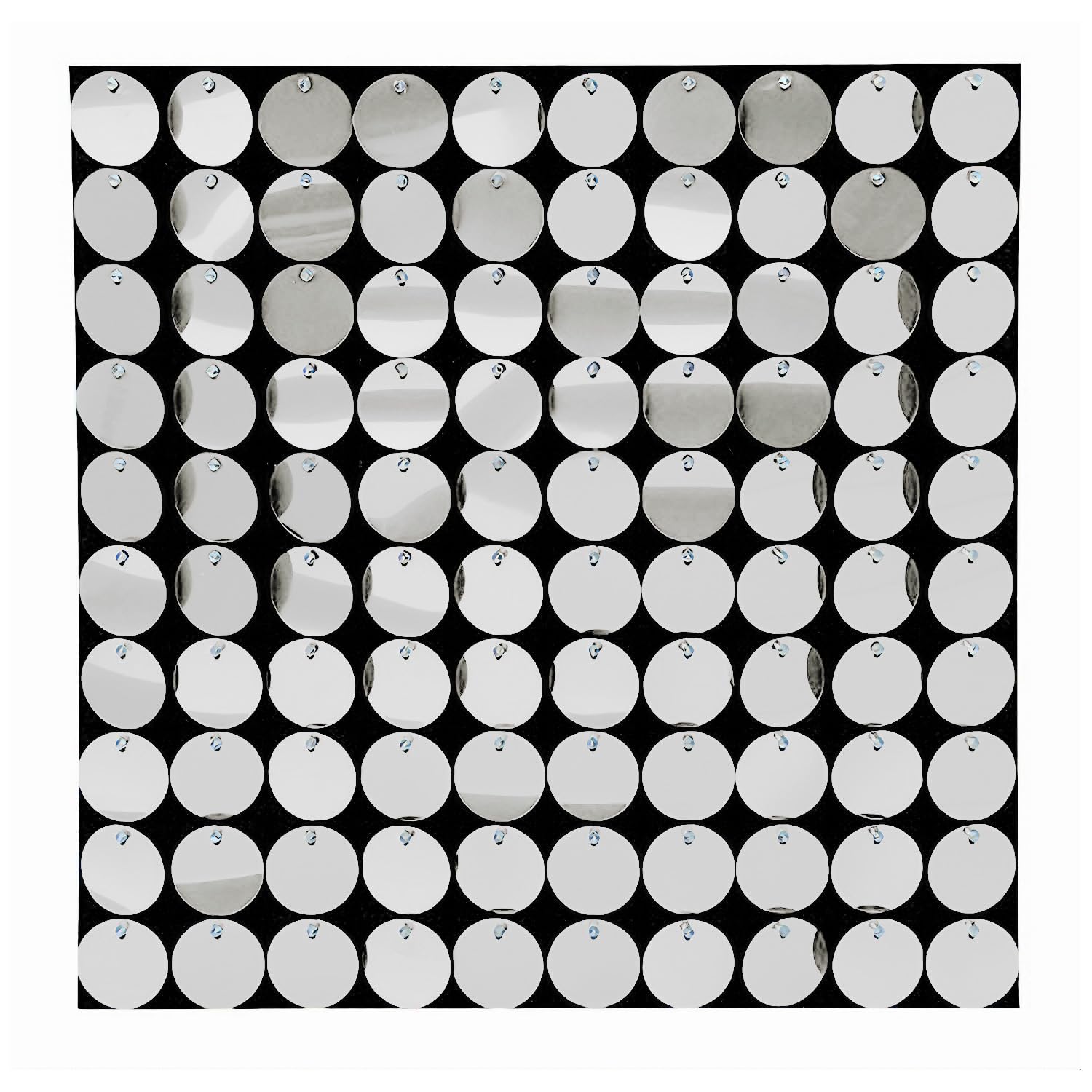 

Sequin Decoration with 100 Connectable Retro Custom Sign Decoration Board, 30x30cm, Sequins, Boards, Decotora, Art, Truck, Interior/Exterior, (Mirror