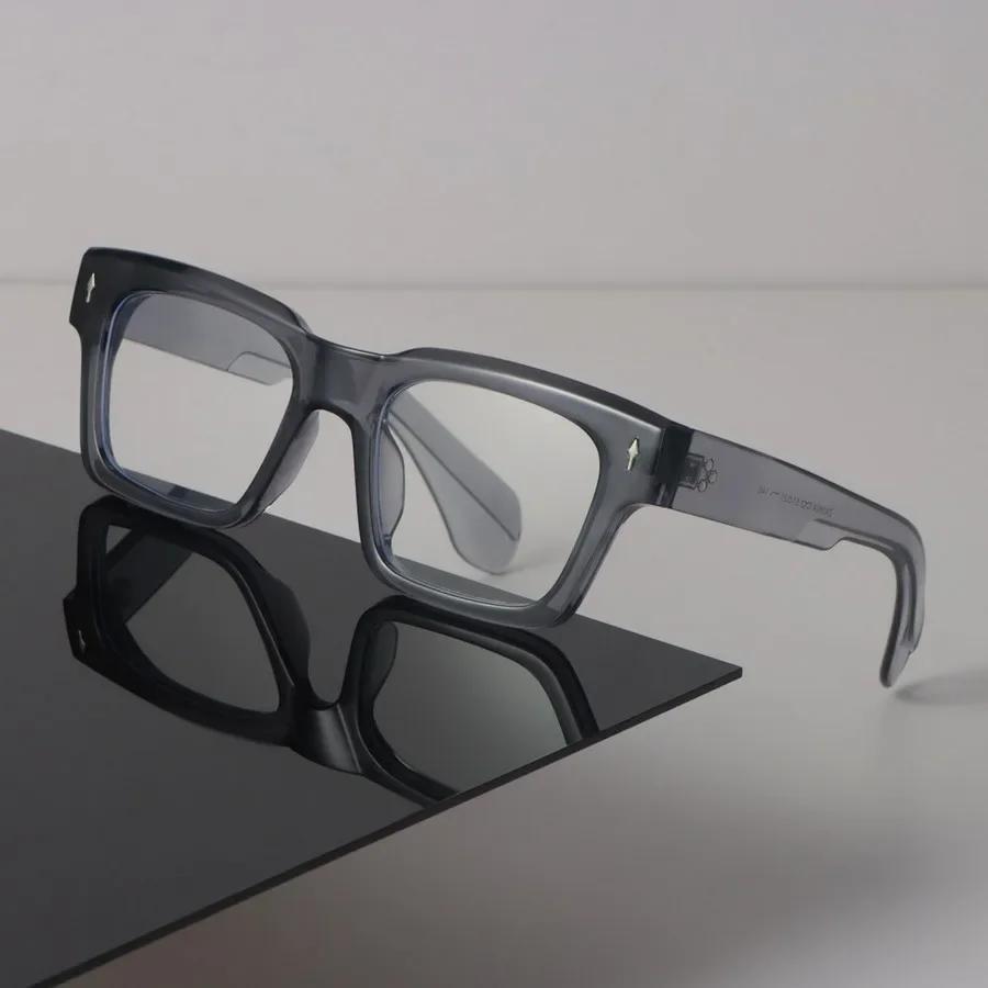 

Роскошные очки в квадратной оправе для женщин и мужчин, минималистичные прозрачные очки, крутые очки с прозрачными линзами