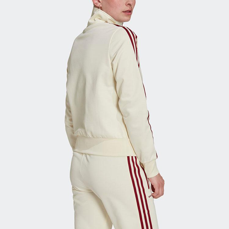 adidas Giacca da allenamento unisex mezza zip X Sporty & Rich Bianca IB2157