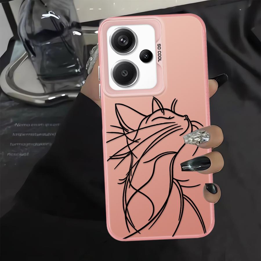 Proud Cat Case for Xiaomi Redmi Note 14 Note 13 12 Pro Plus 14C 12 A2 10 12C 11 Pro 13C A1 Phone Cover