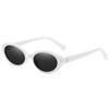 Retro Vintage Style Oval Sunglasses UV400 Protection Y2K Small Oval Sun Glasses Aesthetic Accessories for Women & Men