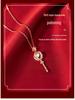 Collier Sceptre Cœur en Argent Sterling Star City - Pendentif de Luxe Léger pour Femme avec Détails Micro-Sertis sur Chaîne Claviculaire