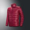 [Limited Time] Men's Stand Collar Lightweight Down Jacket - White Velvet, Sports Casual, Large Size