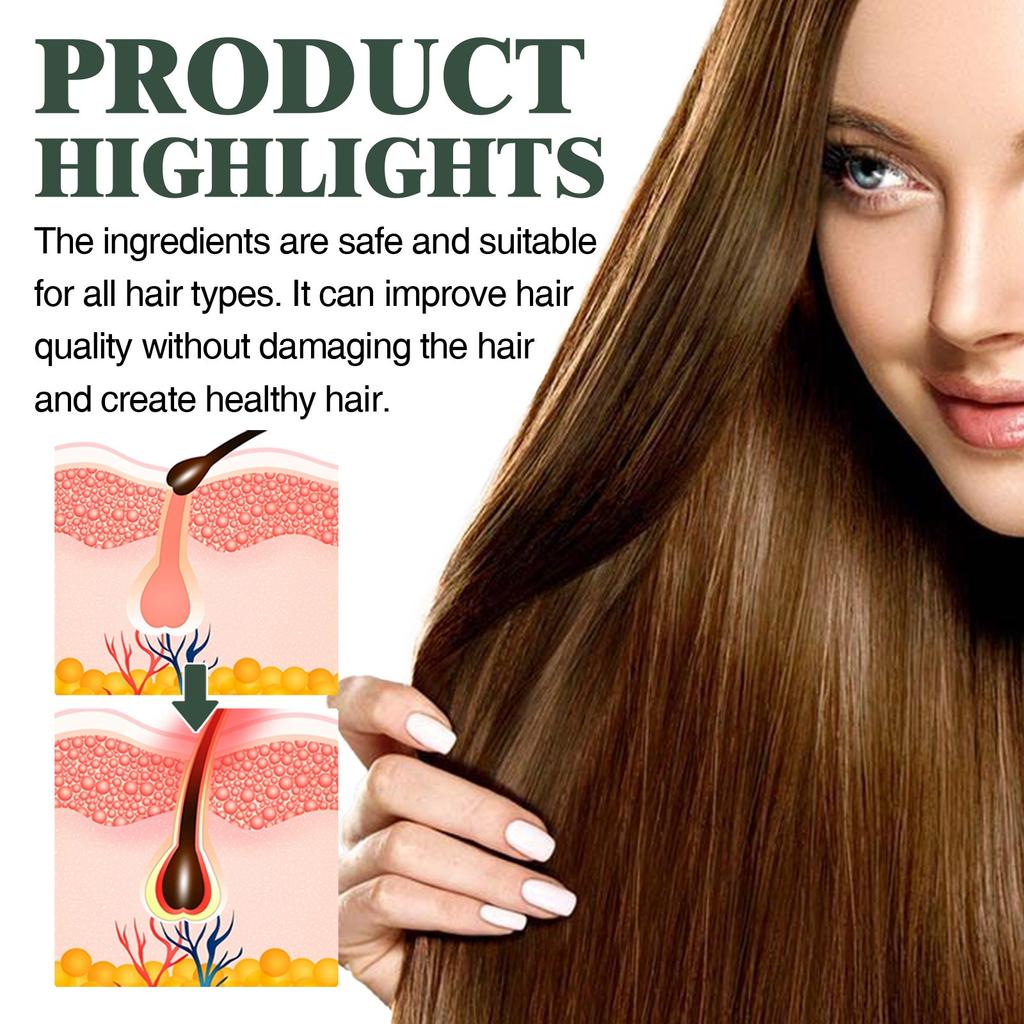 Hair Growth Oil Suitable For Men And Women Hair Growth Spray Oil Hair Care Frizz Hair Loss 30ML