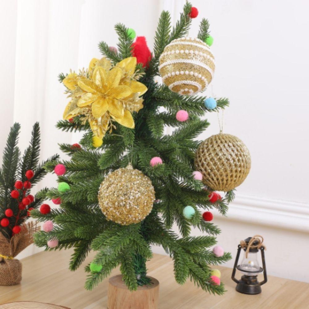 Xmas Baubles Christmas Ball Set 8cm Xmas Ornament Ball Creative Xmas Tree Hanging Pendant