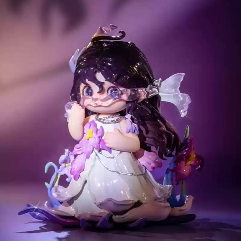 Genuine Heyone Joy Song Of Light And Dark Night Series Blind Box Cute Action Figure Collectible Mystery Birthday Toy Gift