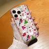 Cartoon Christmas Pattern Phone Case for Samsung S25 S24 S23 S22 S21 S20 Note20 FE Ultra Plus 5G Shockproof Cover