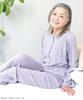 ON NISHIKI Caregiver Pajamas for Elderly Long Front Easy Top and Bottom Year Cotton Long Pants for Diaper Changing Size Women, Sleeve, Opening,