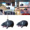 Adorable Moodeng Christmas Hippo Ornament Cartoon Resin Tree Decoration Gift