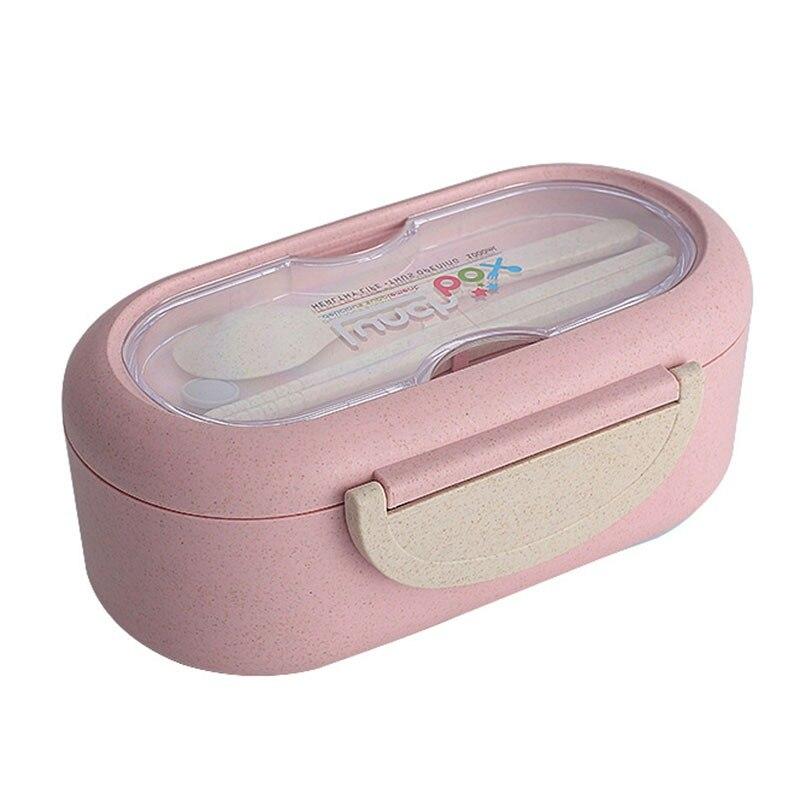Lunch Box Paglia di grano Stoviglie Forno a microonde Contenitore per  alimenti Bambini Bambini Ufficio scolastico Portatile Bento Box Borsa per  il pranzo acquista in modo economico — spedizione gratuita, recensioni reali