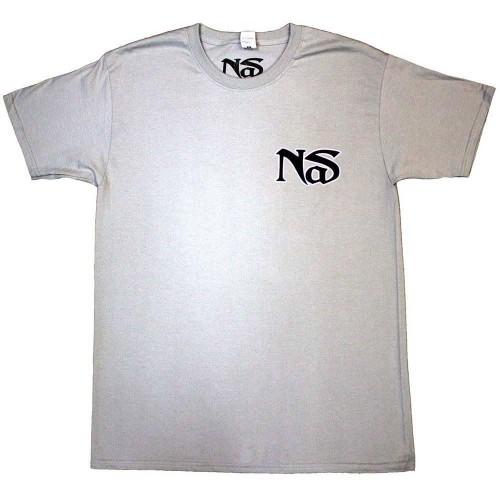 Nas Unisex Adult One Mic Back Print T-Shirt