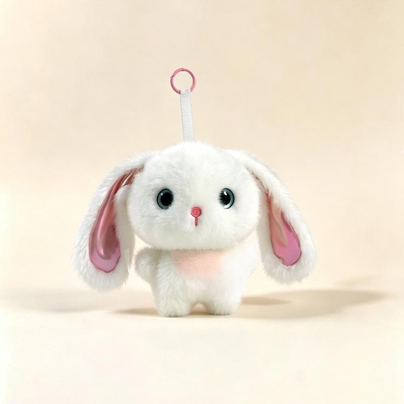 15cm Super Cute Animal Plush Pendant Mouse Fox Monkey Elephant Pig Rabbit Plush Doll Keychain Companion Doll Child Gift