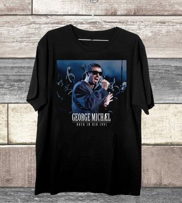 ROCK IN RIO George Michael Unisex T-Shirt Alle Größen S-5XL SU336 Unisex T-Shirt