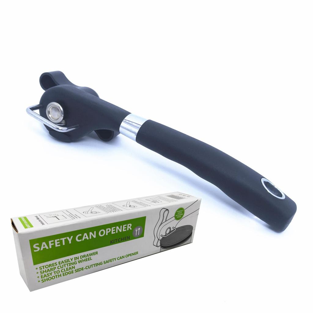 Stainless Steel Single Handle Can and Bottle Opener for Sardine and Evaporated Milk Lids.