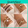 Boho Stil Damenarmbänder Handgefertigt Natürliche Muschel Geschenk für Sie