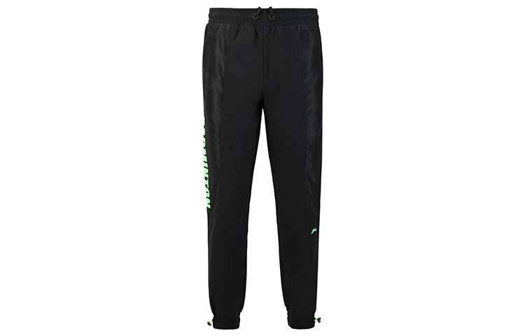 Li Ning Sports Pants Men s New Standard Black Moderate AYKQ427-2 XXL