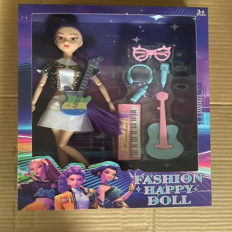 K-POP Panenka Lovkyně démonů s 30cm kloubovou vinylovou figurkou Dětská hračka Dárková sada