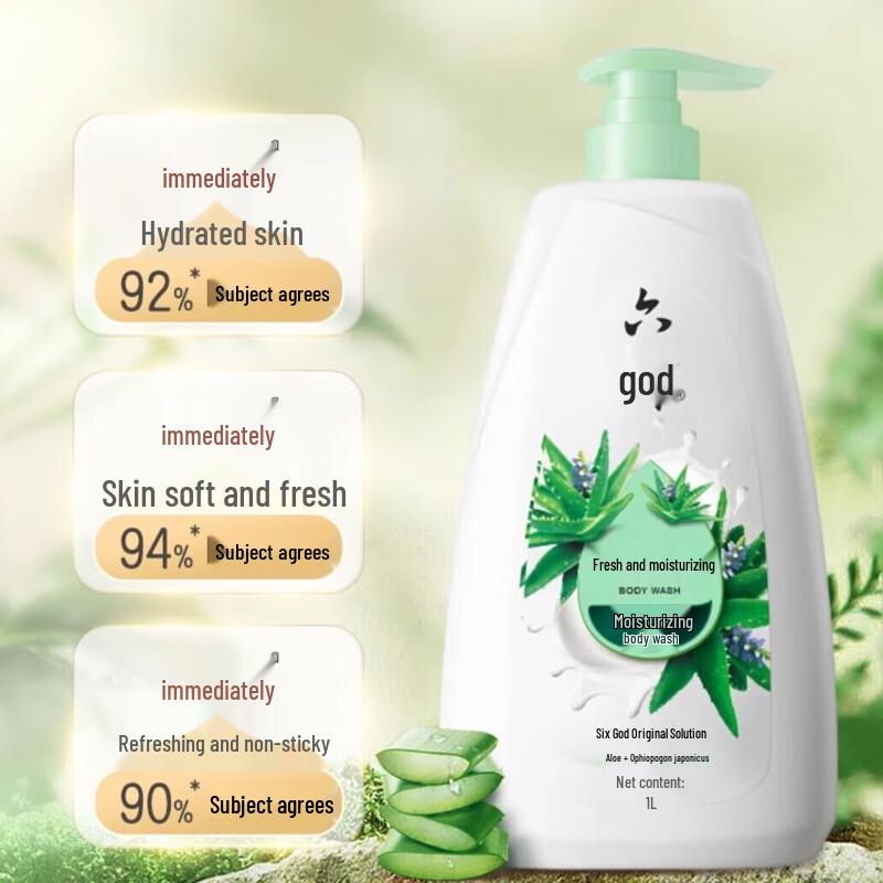 Liu Shen Fresh Moisturizing Body Wash