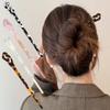 Cloud Chinese Hair Stick Vintage Acetate Marbled Women Hairpins Headdress Headwear Hair Stick Bun Jewelry Hair Accessories