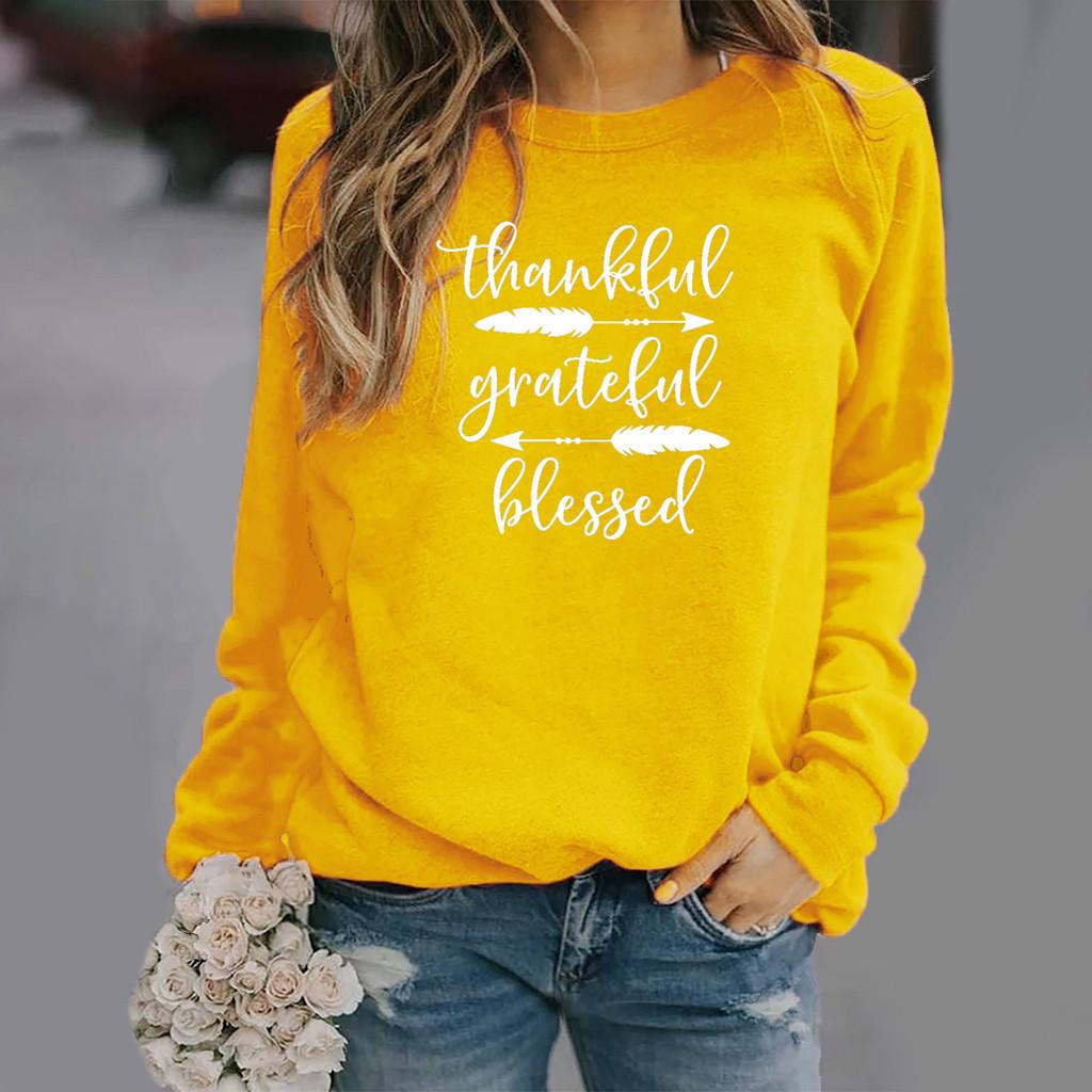 2026 Women's English Letter Pattern Round Neck Hoodie
