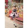 New Black Pink Maid Costume Cos Sweet Girl Cute Cat Bow Soft Girl Suit Skirt