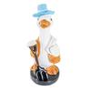Gardening Duck Statue Outdoor Garden Yard Farm Duck Resin Figurine